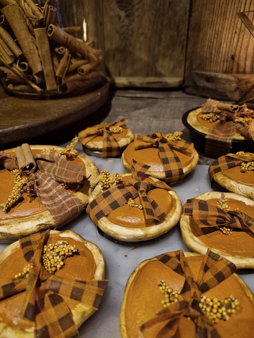 Primitive Pumpkin Pies